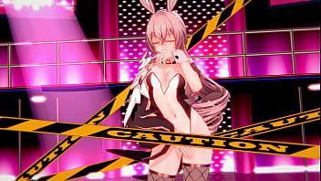 Bronya rand from honkai star rail but its rabbit hole and made in koikatsu studio