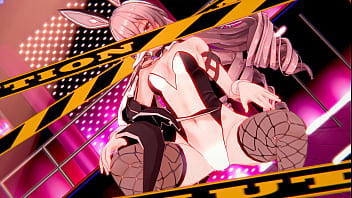 Bronya rand from honkai star rail but its rabbit hole and made in koikatsu studio