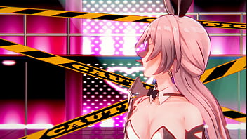 Bronya rand from honkai star rail but its rabbit hole and made in koikatsu studio