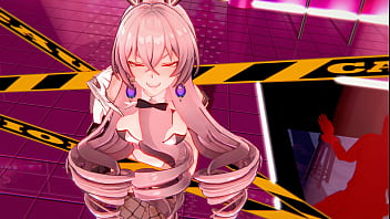 Bronya rand from honkai star rail but its rabbit hole and made in koikatsu studio