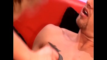 Gorgeous blonde with round tits rides a big cock