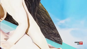 Beachside blown lumine's seaside surge genshin impact hentai