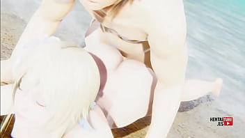 Beachside blown lumine's seaside surge genshin impact hentai