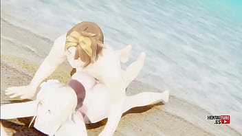 Beachside blown lumine's seaside surge genshin impact hentai