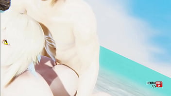 Beachside blown lumine's seaside surge genshin impact hentai