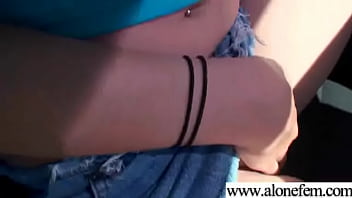 Toys and dildos for pleasure herself in front of camera clip 31