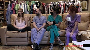 Pregnant nova maverick snoops around dr's clinic discovers dildo & has to use it in front of dr stacy shepard at girlsgonegyno