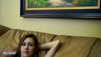 Brunette hotties meredith and sofia suck their pussies and share a cock