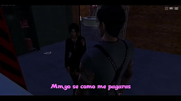 En el taller cojiendo