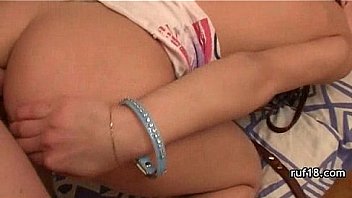 Spreading her juicy pussy wide open