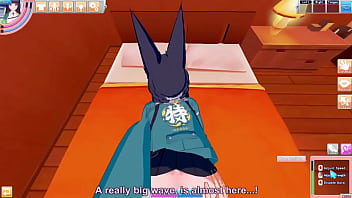 Miyabi decides to give you a little surprise