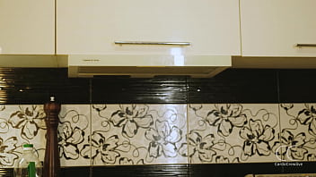 Sexy blonde eats egg food fetish