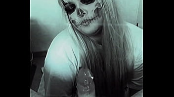 Premature ejaculation halloween compilation sexy x ray skeleton flashing lights warning lots of fast cumshots amateur couple funny videos blowjobs