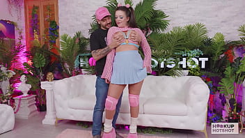 Horny elizabeth skylar gets fucked in the throat & pussy by nade nasty