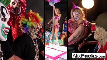 Wild babes lick each other