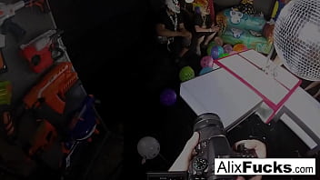 Wild babes lick each other