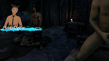 Skyrim modded b&l started a new game and a whole new mod collection of fucking and licking