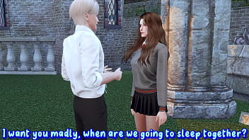 Perversions at hogwarts hermione granger lost a duel to draco malfoy and got hard anal sex with a deep throat sims me hentai sfm