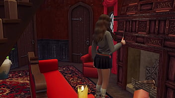 Perversions At Hogwarts Hermione Granger Lost A Duel To Draco Malfoy And Got Hard Anal Sex With A Deep Throat Sims Me Hentai Sfm thumbnail