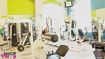 Gym flirt sofia lures rome to fuck and cum on her ass