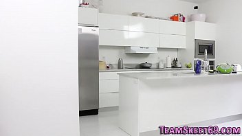 Sweet babe fucked hard