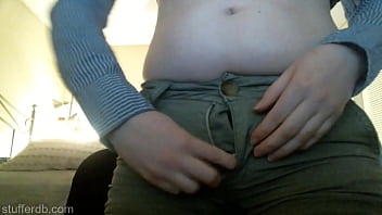 Chubby girl outgrowing her clothes Chubby girl outgrowing her clothes