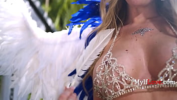 Heavenly holes fucking an angel milf