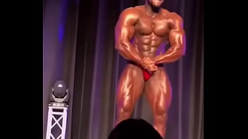 Muscle man with a fat ass