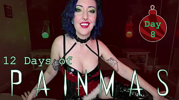 Day 8 12 days of painmas preview christmas cbt & pain play slave tasks by miss faith rae with bdsm instructions & femdom pov hd 1080p mp4