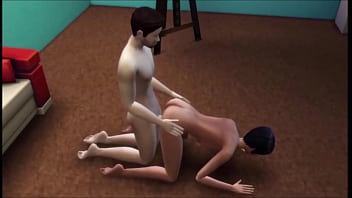 A new guy in town masturbates alot until a neighbor jogs by