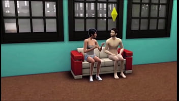 A new guy in town masturbates alot until a neighbor jogs by