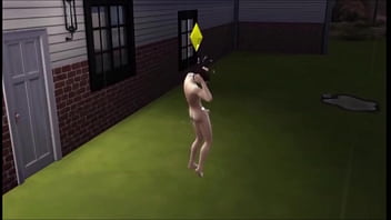 A new guy in town masturbates alot until a neighbor jogs by