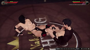 Lordjerle vs luna nf3d maledom combat sexfight