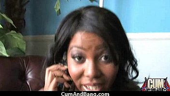 Swallowing sperm makes her horny 8