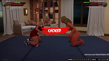 Nezakah vs bambi nf3d female kinky combat femdom