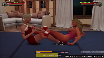 Nezakah vs bambi nf3d female kinky combat femdom