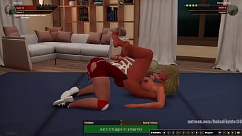 Nezakah vs bambi nf3d female kinky combat femdom