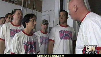 Ebony chick drowned in cum 25