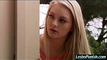 Alli & cassidy cute lez get punish hard by mean lesbo clip 07