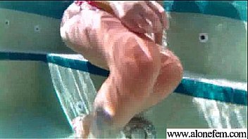 Alone nasty girl use crazy things as sex toys vid 30