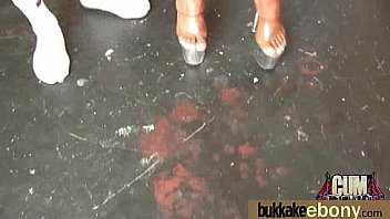 Dp group sex action with hot ebony slut 6