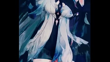 A mysterious genshin beauty steps into the spotlight her silver hair flowing while her blue outfit glimmers with power cold as ice yet burning with hidden passion… ready to uncover the secret bio link waiting