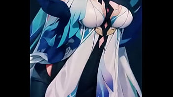 A mysterious genshin beauty steps into the spotlight her silver hair flowing while her blue outfit glimmers with power cold as ice yet burning with hidden passion… ready to uncover the secret bio link waiting