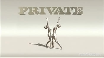 Audrey hollander stuffs panties in mouth of man wrapped in cellophane