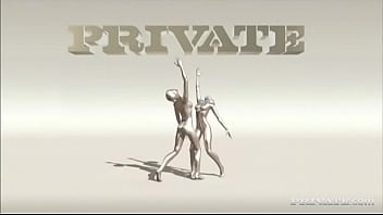 Audrey hollander stuffs panties in mouth of man wrapped in cellophane