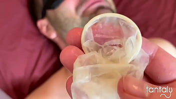 Femdom cum feeding for amateur cuckold