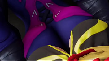 Street fighter juri grinds on chun li's face Street fighter juri grinds on chun li's face