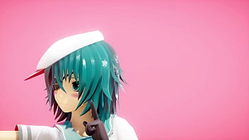 Kantai collection kiso hentai dance and sex cowgirl position undress mmd 3d blue hair clip