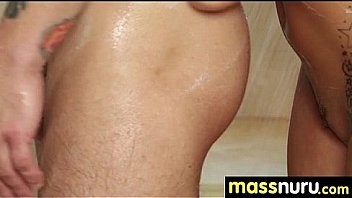 Lucky client gets a full service massage 25