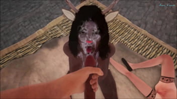 Wild life santa fucks rudolphine